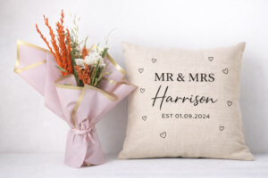 Flowers + Cushion