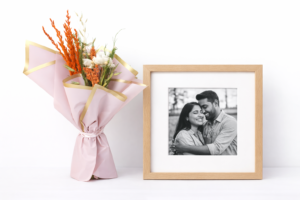 Flowers + Photo Frame