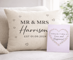 Cushion + Message Card
