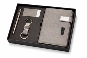 Diary Combo 4 in 1 -Diary, pen, key chain, card holder SKU OPT7