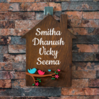 Family name plate1