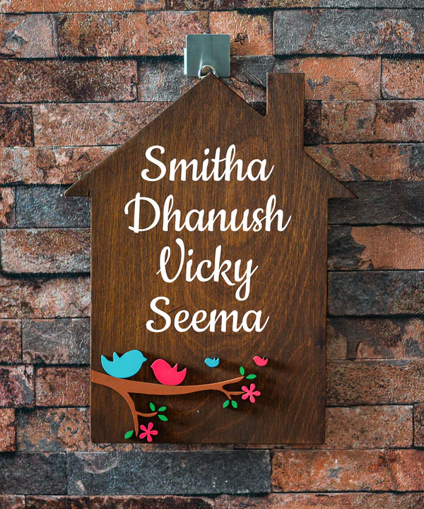 Family name plate1