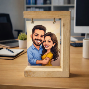 Hanging Frame - Wooden Desk Display