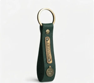 Leather Keychain - Classic Charm Collection