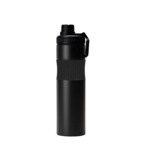 Matte Black Sports Water Bottle