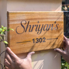 wooden name