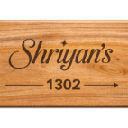 wooden name board icon