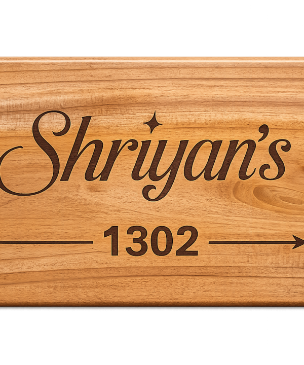wooden name board icon